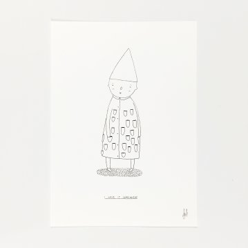 posters-prints, giclee-print, family-friendly, illustrative, cartoons, children, humor, black, white, ink, paper, posters, Buy original high quality art. Paintings, drawings, limited edition prints & posters by talented artists.