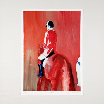 posters-prints, giclee-print, aesthetic, figurative, livestock, people, black, brown, red, ink, paper, posters, Buy original high quality art. Paintings, drawings, limited edition prints & posters by talented artists.