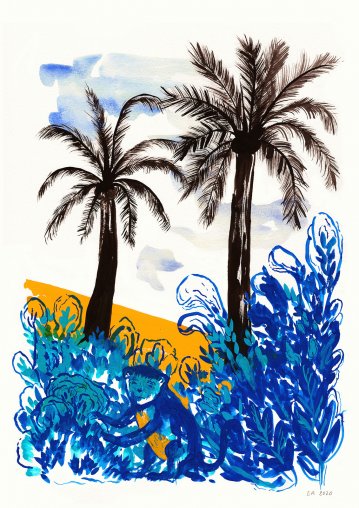 drawings, watercolor-paintings, aesthetic, colorful, family-friendly, figurative, illustrative, landscape, animals, botany, children, nature, wildlife, black, blue, orange, ink, paper, watercolor, beautiful, contemporary-art, danish, decorative, design, interior, interior-design, modern, modern-art, nordic, plants, posters, pretty, scandinavien, Buy original high quality art. Paintings, drawings, limited edition prints & posters by talented artists.