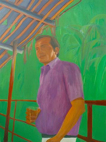 Chicha and purple shirt (Piura) Chicha