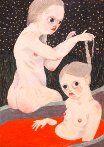 drawings, colorful, expressive, illustrative, portraiture, bodies, moods, nature, sexuality, beige, black, brown, red, paper, oil, contemporary-art, dark, erotic, female, feminist, garden, girls, interior, interior-design, modern, modern-art, night, scandinavien, teenage, women, Buy original high quality art. Paintings, drawings, limited edition prints & posters by talented artists.