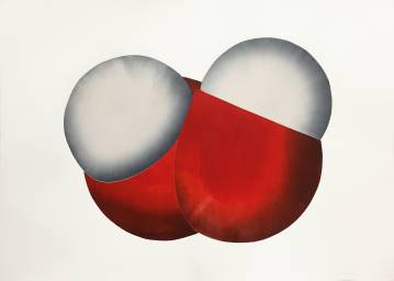 HOOH - 140 x 100 cm. Limited edition linocut print by Marta Banaszak HOOH linocut_Marta Banaszak