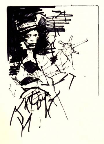 Untitled XII | Drawings | Ola Juliussen | Beauton Art Gallery drawings, abstract, figurative, portraiture, architecture, bodies, people, black, white, paper, marker, abstract-forms, danish, decorative, design, faces, interior, interior-design, nordic, scandinavien, Buy original high quality art. Paintings, drawings, limited edition prints & posters by talented artists.