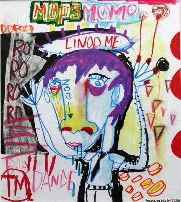 Dance | Drawings | Simon Buch | Beauton Art Gallery drawings, colorful, illustrative, pop, cartoons, typography, black, purple, red, paper, marker, pencils, amusing, bright, contemporary-art, danish, design, interior, interior-design, love, men, modern, modern-art, nordic, pop-art, scandinavien, sketch, square, street-art, vivid, words, Buy original high quality art. Paintings, drawings, limited edition prints & posters by talented artists.