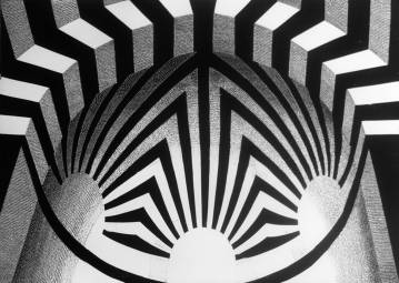 Mihrab III - 70 x 100 cm. Limited edition linocut print by Marta Banaszak MIHRAB III_Marta Banaszak