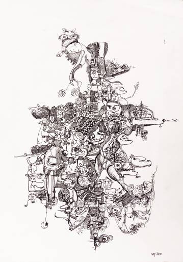 drawings, family-friendly, illustrative, monochrome, animals, bodies, cartoons, patterns, black, white, ink, paper, abstract-forms, amusing, black-and-white, buildings, calligraphy, cute, danish, decorative, design, family, interior, interior-design, modern, modern-art, nordic, scandinavien, Buy original high quality art. Paintings, drawings, limited edition prints & posters by talented artists.