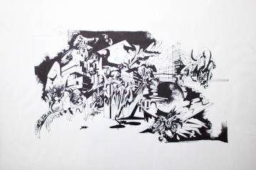 drawings, abstract, expressive, graphical, illustrative, landscape, monochrome, architecture, botany, nature, patterns, black, white, artliner, ink, paper, marker, architectural, contemporary-art, danish, design, interior, interior-design, modern, modern-art, nordic, scandinavien, Buy original high quality art. Paintings, drawings, limited edition prints & posters by talented artists.