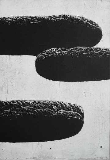 Perpetuum Mobile XXXIV | Art-prints, Engravings | Tomasz Winiarski | Beauton Art Gallery art-prints, engravings, abstract, aesthetic, graphical, monochrome, movement, patterns, sky, black, grey, white, ink, paper, abstract-forms, atmosphere, autumn, black-and-white, conceptual, danish, decorative, design, interior, interior-design, nordic, scandinavien, Buy original high quality art. Paintings, drawings, limited edition prints & posters by talented artists.