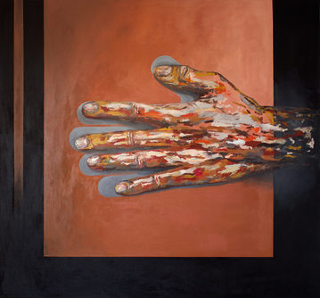 paintings, aesthetic, expressive, still-life, bodies, people, black, brown, orange, red, acrylic, cotton-canvas, conceptual, contemporary-art, interior, interior-design, modern, modern-art, symbolic, Buy original high quality art. Paintings, drawings, limited edition prints & posters by talented artists.