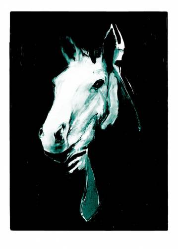 Trophy– RE Black-colour I | Art-prints, Gliceé | Marck Fink | Beauton Art Gallery art-prints, gliceé, animal, graphical, animals, black, grey, ink, paper, black-and-white, danish, decorative, design, interior, interior-design, nordic, prints, scandinavien, Buy original high quality art. Paintings, drawings, limited edition prints & posters by talented artists.