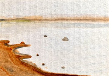 gouache-painting, watercolor-paintings, abstract, aesthetic, landscape, architecture, botany, nature, patterns, sky, brown, white, gouache, paper, watercolor, beautiful, contemporary-art, decorative, design, interior, interior-design, modern, modern-art, Buy original high quality art. Paintings, drawings, limited edition prints & posters by talented artists.