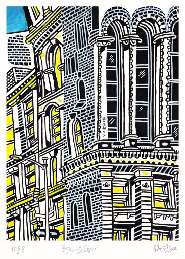 plakater-posters-kunsttryk, giclee-tryk, børnevenlige, figurative, grafiske, pop, arkitektur, tegneserier, sorte, blå, gule, blæk, papir, arkitektoniske, bygninger, byer, samtidskunst, københavn, dansk, design, interiør, bolig-indretning, moderne, moderne-kunst, nordisk, Køb original kunst og kunstplakater. Malerier, tegninger, limited edition kunsttryk & plakater af dygtige kunstnere.