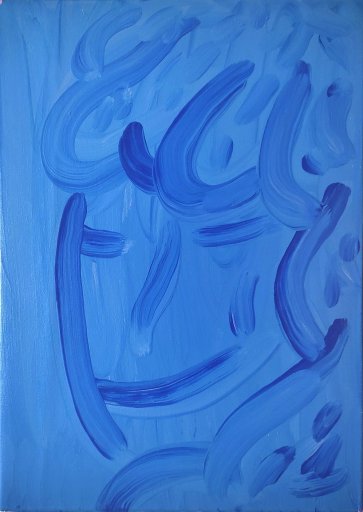 Dreamer | Paintings | Mormor | Beauton Art Gallery paintings, abstract, aesthetic, figurative, graphical, illustrative, portraiture, moods, people, blue, acrylic, flax-canvas, abstract-forms, beautiful, danish, decorative, design, faces, interior, interior-design, modern, modern-art, nordic, scandinavien, tranquil, Buy original high quality art. Paintings, drawings, limited edition prints & posters by talented artists.