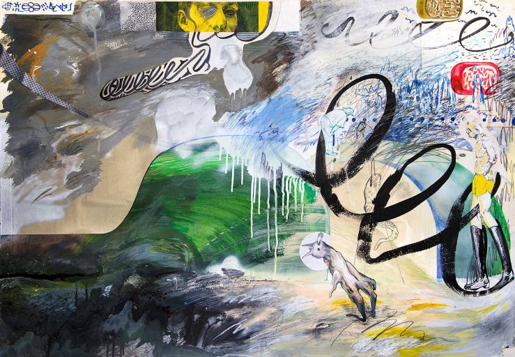 malerier, ekspressionistiske, grafiske, stemninger, bevægelse, natur, blå, grønne, grå, artliner, papir, tusch, olie, blyant, abstrakte-former, ansigter, sceneri, Køb original kunst af den højeste kvalitet. Malerier, tegninger, limited edition kunsttryk & plakater af dygtige kunstnere.