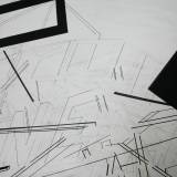 detail of a painting Digital Collage, Photography, digital collage on the wall, digital printing, Framed digital collage Home Nursing photography, art photography, art photography, fragmentation, dynamics, structures and history. facebook, google,