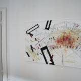 Painting in a room Digital Collage, Photography, digital collage on the wall, digital printing, Framed digital collage Home Nursing photography, art photography, art photography, fragmentation, dynamics, structures and history. facebook, google,