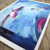 posters-prints, giclee-print, colorful, family-friendly, figurative, illustrative, pop, bodies, movement, people, sky, blue, red, paper, contemporary-art, danish, design, female, interior, interior-design, modern, modern-art, nordic, party, posters, scandinavien, women, Buy original high quality art. Paintings, drawings, limited edition prints & posters by talented artists.