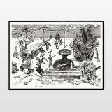 posters-prints, giclee-print, family-friendly, figurative, graphical, illustrative, landscape, monochrome, surrealistic, animals, bodies, cartoons, humor, nature, people, wildlife, black, white, ink, black-and-white, cars, danish, decorative, design, dogs, faces, interior, interior-design, modern, modern-art, nordic, plants, posters, prints, scandinavien, Buy original high quality art. Paintings, drawings, limited edition prints & posters by talented artists.