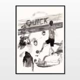 art-prints, drawings, giclee, watercolors, figurative, geometric, illustrative, monochrome, movement, sport, black, grey, white, artliner, ink, paper, watercolor, danish, decorative, design, games, interior, interior-design, men, modern, modern-art, nordic, posters, prints, scandinavien, Buy original high quality art. Paintings, drawings, limited edition prints & posters by talented artists.