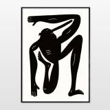 art-prints, giclee, family-friendly, figurative, graphical, minimalistic, monochrome, bodies, cartoons, humor, movement, people, sport, black, white, ink, paper, black-and-white, contemporary-art, copenhagen, danish, decorative, design, interior, interior-design, modern, modern-art, nordic, posters, prints, scandinavien, Buy original high quality art. Paintings, drawings, limited edition prints & posters by talented artists.
