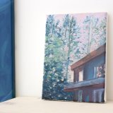 paintings, aesthetic, expressive, figurative, landscape, architecture, botany, moods, nature, seasons, sky, blue, brown, green, orange, cotton-canvas, oil, architectural, atmosphere, beautiful, buildings, detailed, forest, garden, houses, love, modern-art, natural, naturalism, night, outdoors, pretty, romantic, scenery, summer, sun, time, tranquil, trees, vertical, Buy original high quality art. Paintings, drawings, limited edition prints & posters by talented artists.