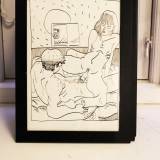 drawings, figurative, graphical, illustrative, portraiture, bodies, sexuality, black, white, artliner, paper, erotic, men, nude, sexual, Buy original high quality art. Paintings, drawings, limited edition prints & posters by talented artists.