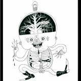 original punk drawings, vulgar drawing, fantastic illustration. illustration. expressive modern art. talented artists, online art gallery