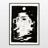 posters-prints, giclee-print, expressive, figurative, illustrative, portraiture, bodies, nature, oceans, people, black, white, ink, paper, beautiful, black-and-white, contemporary-art, danish, decorative, design, faces, interior, interior-design, love, modern, modern-art, nordic, posters, scandinavien, water, Buy original high quality art. Paintings, drawings, limited edition prints & posters by talented artists.