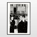 posters-prints, giclee-print, graphical, illustrative, monochrome, portraiture, architecture, bodies, cartoons, people, black, white, paper, black-and-white, contemporary-art, copenhagen, danish, decorative, design, interior, interior-design, love, men, modern, modern-art, nordic, scandinavien, sketch, Buy original high quality art. Paintings, drawings, limited edition prints & posters by talented artists.