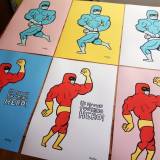 posters-prints, giclee-print, colorful, family-friendly, figurative, illustrative, pop, bodies, cartoons, humor, people, blue, pink, ink, paper, amusing, boys, contemporary-art, copenhagen, danish, decorative, design, interior, interior-design, modern, modern-art, nordic, pop-art, posters, prints, scandinavien, street-art, Buy original high quality art. Paintings, drawings, limited edition prints & posters by talented artists.