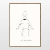 posters-prints, giclee-print, family-friendly, illustrative, minimalistic, humor, moods, people, black, white, ink, paper, amusing, cute, danish, decorative, design, interior, interior-design, modern, modern-art, nordic, posters, prints, scandinavien, Buy original high quality art. Paintings, drawings, limited edition prints & posters by talented artists.