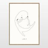 posters-prints, giclee-print, family-friendly, figurative, illustrative, minimalistic, cartoons, children, moods, people, black, white, paper, amusing, cute, danish, decorative, design, interior, interior-design, nordic, posters, prints, scandinavien, Buy original high quality art. Paintings, drawings, limited edition prints & posters by talented artists.