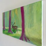 paintings, aesthetic, colorful, landscape, surrealistic, animals, moods, nature, wildlife, brown, green, purple, yellow, flax-canvas, oil, atmosphere, beautiful, contemporary-art, danish, decorative, design, forest, horizontal, impressionism, interior, interior-design, modern, modern-art, natural, romantic, scandinavien, scenery, silhouette, trees, wild-animals, Buy original high quality art. Paintings, drawings, limited edition prints & posters by talented artists.