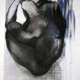 Spikes | Drawings | Zuzanna Sitarska | Beauton Art Gallery drawings, abstract, aesthetic, figurative, portraiture, bodies, sexuality, black, blue, white, acrylic, charcoal, paper, abstract-forms, beautiful, contemporary-art, danish, decorative, design, interior, interior-design, modern, modern-art, nordic, nude, pretty, scandinavien, Buy original high quality art. Paintings, drawings, limited edition prints & posters by talented artists.