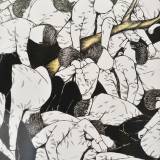 strong and expressive art illustrations and drawings, talented Danish illustrator, cartoonist, faverige