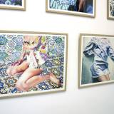 Act of Pattern VIII | Posters-prints, Giclee-print | Aleksandra Kalisz | Beauton Art Gallery posters-prints, giclee-print, aesthetic, figurative, landscape, bodies, botany, patterns, sexuality, beige, blue, grey, white, ink, paper, danish, decorative, design, female, flowers, interior, interior-design, natural, naturalism, nordic, plants, romantic, scandinavien, women, Buy original high quality art. Paintings, drawings, limited edition prints & posters by talented artists.