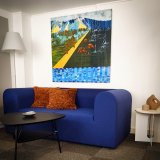 paintings, abstract, colorful, expressive, figurative, illustrative, landscape, nature, sky, blue, brown, green, yellow, acrylic, flax-canvas, abstract-forms, autumn, contemporary-art, copenhagen, danish, design, interior-design, modern, modern-art, mountains, nordic, scandinavien, Buy original high quality art. Paintings, drawings, limited edition prints & posters by talented artists.