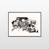 art-prints, gliceé, aesthetic, graphical, monochrome, pop, architecture, botany, patterns, black, white, ink, paper, abstract-forms, architectural, black-and-white, buildings, design, interior, interior-design, Buy original high quality art. Paintings, drawings, limited edition prints & posters by talented artists.