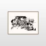 art-prints, gliceé, aesthetic, graphical, monochrome, pop, architecture, botany, patterns, black, white, ink, paper, abstract-forms, architectural, black-and-white, buildings, design, interior, interior-design, Buy original high quality art. Paintings, drawings, limited edition prints & posters by talented artists.