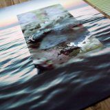 posters-prints, giclee-print, aesthetic, colorful, figurative, graphical, landscape, pop, nature, oceans, sailing, sky, blue, pink, yellow, ink, paper, contemporary-art, interior, interior-design, modern, modern-art, photorealistic, sea, water, Buy original high quality art. Paintings, drawings, limited edition prints & posters by talented artists.