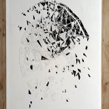 Fallen Wonder | Posters-prints, Photographs, New-media | Tina Louise Hunderup | Beauton Art Gallery posters-prints, photographs, new-media, abstract, aesthetic, geometric, graphical, architecture, patterns, beige, black, white, ink, paper, abstract-forms, architectural, beautiful, buildings, decorative, design, interior, interior-design, modern, modern-art, symmetry, Buy original high quality art. Paintings, drawings, limited edition prints & posters by talented artists.