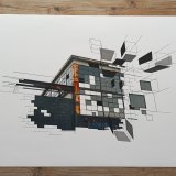 Windows | Posters-prints, Photographs, New-media | Tina Louise Hunderup | Beauton Art Gallery posters-prints, photographs, new-media, abstract, geometric, graphical, architecture, patterns, science, technology, brown, grey, ink, paper, abstract-forms, architectural, beautiful, buildings, conceptual, contemporary-art, danish, decorative, design, interior, interior-design, modern, modern-art, nordic, scandinavien, Buy original high quality art. Paintings, drawings, limited edition prints & posters by talented artists.