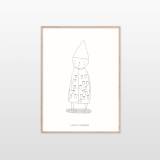 art-prints, gliceé, family-friendly, illustrative, minimalistic, monochrome, cartoons, people, black, white, ink, paper, amusing, black-and-white, contemporary-art, cute, danish, design, interior, interior-design, modern, modern-art, nordic, scandinavien, Buy original high quality art. Paintings, drawings, limited edition prints & posters by talented artists.