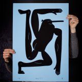 posters-prints, giclee-print, family-friendly, figurative, illustrative, monochrome, pop, portraiture, bodies, humor, movement, people, black, blue, ink, paper, abstract-forms, amusing, black-and-white, contemporary-art, copenhagen, danish, decorative, design, interior, interior-design, men, modern, modern-art, nordic, posters, prints, scandinavien, street-art, Buy original high quality art. Paintings, drawings, limited edition prints & posters by talented artists.