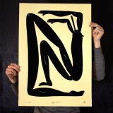 posters-prints, giclee-print, family-friendly, figurative, graphical, illustrative, monochrome, pop, bodies, cartoons, humor, movement, people, beige, black, ink, paper, amusing, contemporary-art, danish, decorative, design, interior, interior-design, modern, modern-art, nordic, posters, prints, scandinavien, Buy original high quality art. Paintings, drawings, limited edition prints & posters by talented artists.