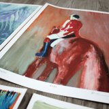 posters-prints, giclee-print, aesthetic, colorful, figurative, illustrative, landscape, minimalistic, animals, movement, people, transportation, wildlife, brown, grey, red, ink, paper, beautiful, contemporary-art, danish, decorative, horses, interior, interior-design, modern, modern-art, nordic, scandinavien, Buy original high quality art. Paintings, drawings, limited edition prints & posters by talented artists.