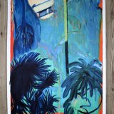 I am the palm | Posters-prints, Giclee-print | Rafael Guerrero Céspedes | Beauton Art Gallery posters-prints, giclee-print, aesthetic, colorful, figurative, illustrative, landscape, botany, nature, blue, orange, turquoise, ink, paper, beautiful, contemporary-art, copenhagen, danish, decorative, design, forest, interior, interior-design, modern, modern-art, nordic, plants, posters, scandinavien, Buy original high quality art. Paintings, drawings, limited edition prints & posters by talented artists.