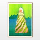 Lemon Woman | Posters-prints, Giclee-print | Rafael Guerrero Céspedes | Beauton Art Gallery posters-prints, giclee-print, aesthetic, colorful, figurative, graphical, portraiture, bodies, patterns, people, beige, blue, green, pink, turquoise, ink, paper, beautiful, contemporary-art, danish, decorative, female, interior, interior-design, modern, modern-art, nordic, posters, scandinavien, women, Buy original high quality art. Paintings, drawings, limited edition prints & posters by talented artists.