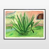 posters-prints, giclee-print, aesthetic, colorful, figurative, illustrative, still-life, botany, nature, green, pink, red, ink, paper, danish, design, flowers, interior, interior-design, modern, modern-art, nordic, plants, posters, prints, scandinavien, Buy original high quality art. Paintings, drawings, limited edition prints & posters by talented artists.
