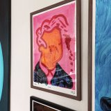 posters-prints, giclee-print, colorful, figurative, illustrative, pop, people, blue, pink, yellow, ink, paper, contemporary-art, danish, decorative, design, faces, interior, interior-design, modern, modern-art, nordic, posters, prints, scandinavien, Buy original high quality art. Paintings, drawings, limited edition prints & posters by talented artists.